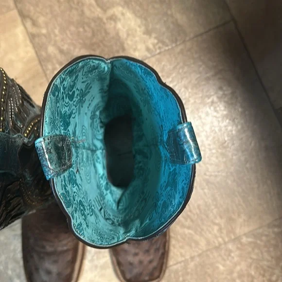 Corral Ostrich Boots - Picture 7 of 7